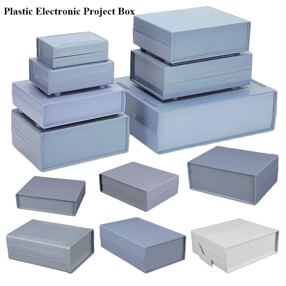 Diy Electronics Websites - Boîtier de Bricolage en Plastique Gris