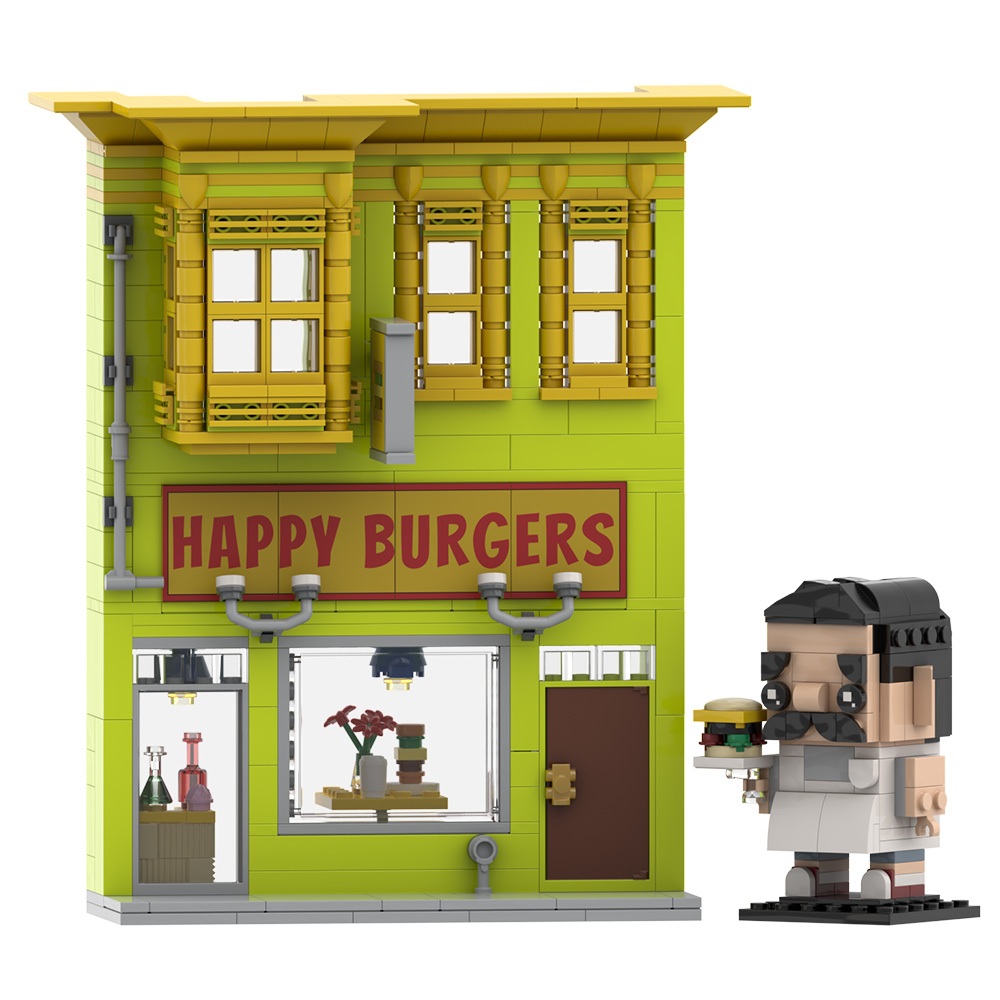 Diy Electronics Shop - Gobricks MOC Bobs Burgers – Blocs