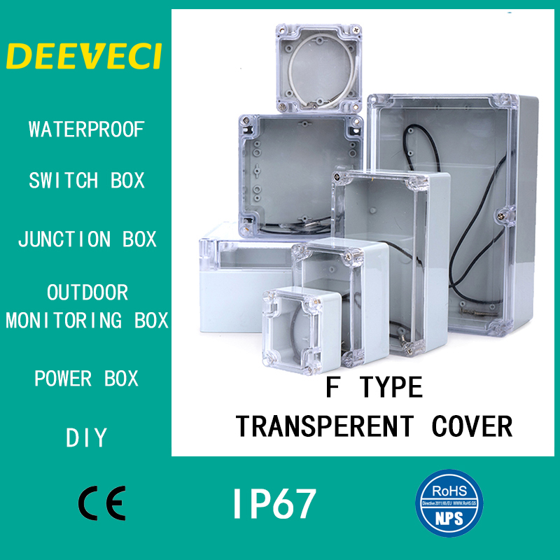 Diy Electronics Websites - Boîtier extérieur étanche Transparent, boîte en