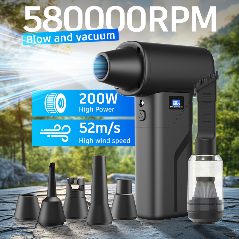 Diy Electronics Cleaner - Ventilateur turbo portable 580000 tr/min, mini