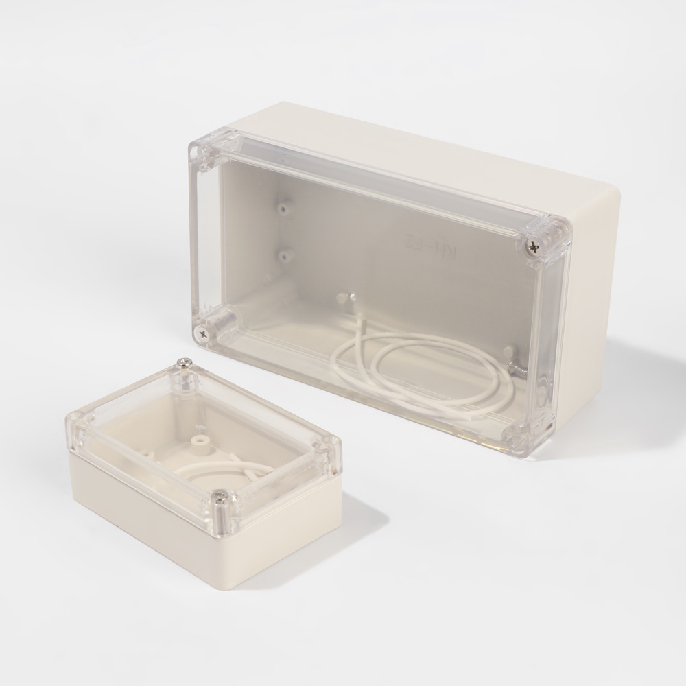 Diy Electronics Websites - Boîtier étanche en plastique blanc, boîtier