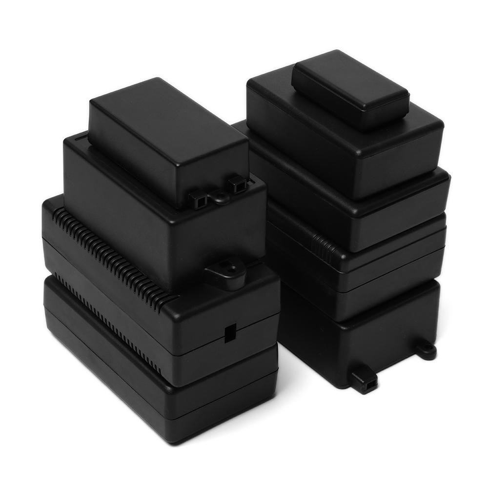 Diy Waterproof Electronics - Boîtier étanche en plastique noir, boîtier