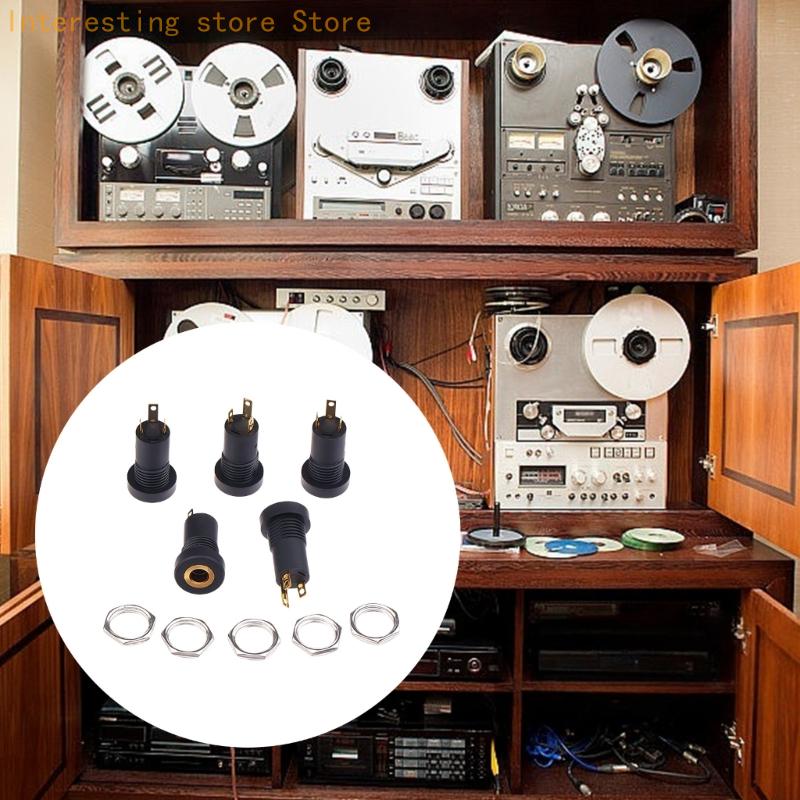 Diy Electronics Audio - Prise vidéo musicale 3.5Mm, 5 pièces,