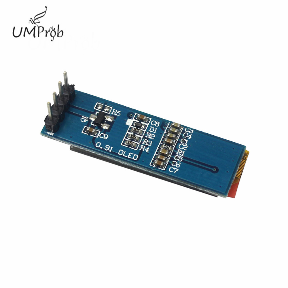 Écran LCD OLED blanc/bleu 0,91 - Arduino Diy Electronics avis et prix