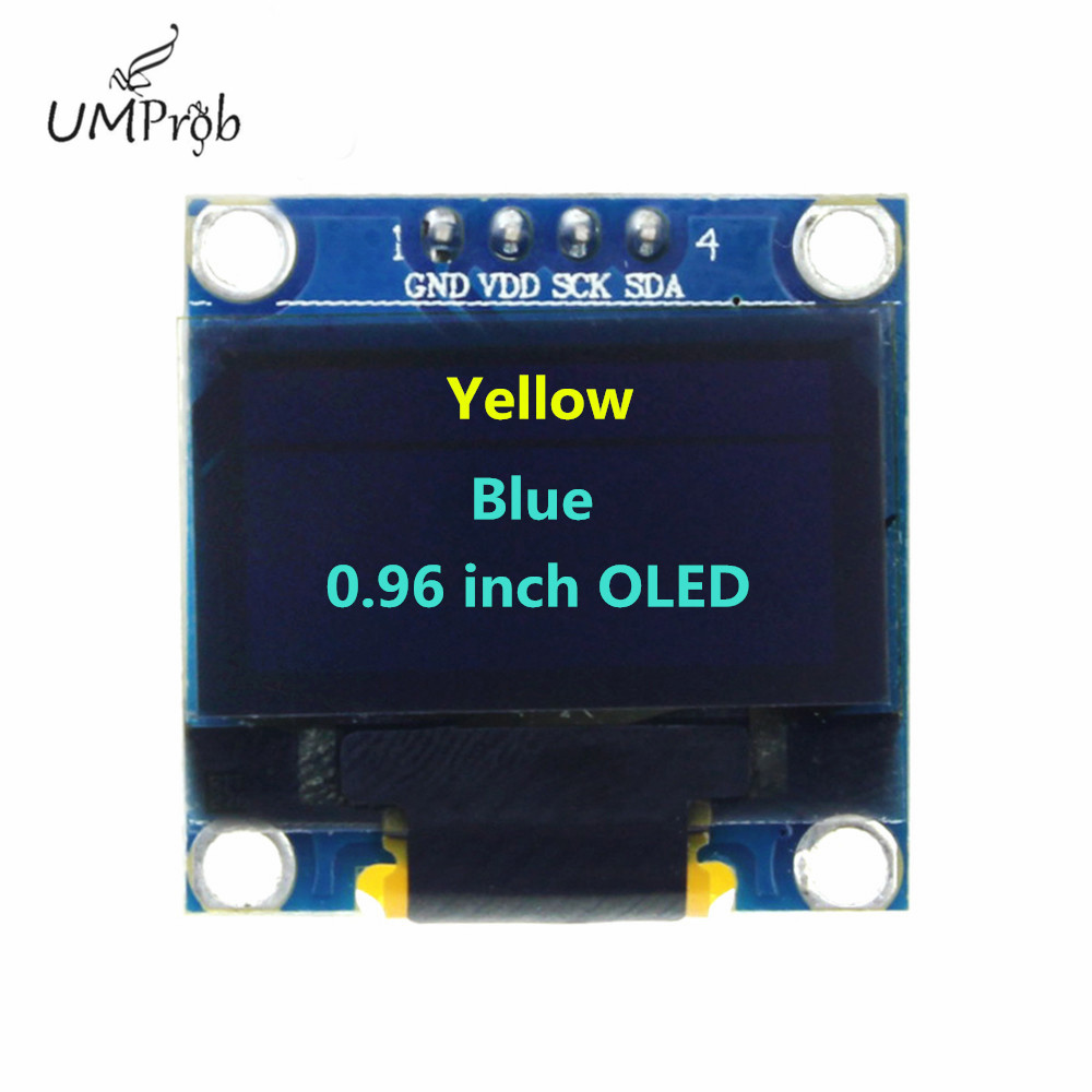 Écran LCD OLED blanc/bleu 0,91 - Arduino Diy Electronics avis et prix
