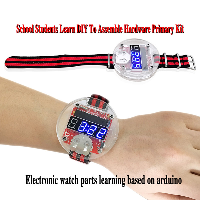 Kit d'horloge LED à puce uniqu - Arduino Diy Electronics avis et prix