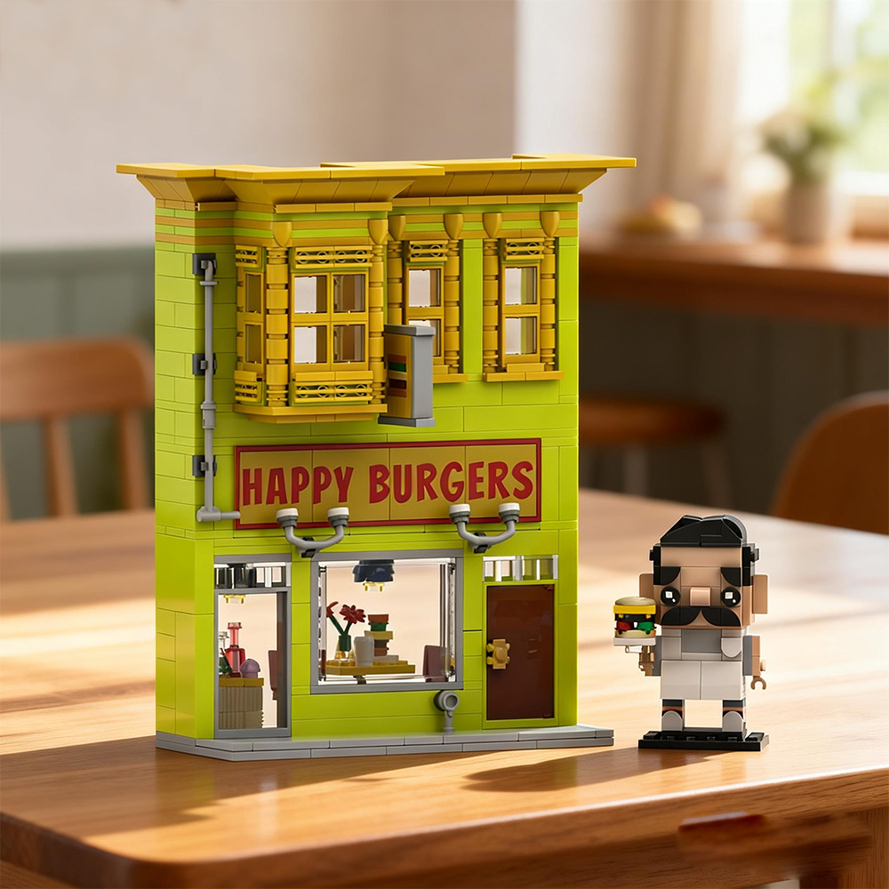 Gobricks MOC Bobs Burgers – Bl - Diy Electronics Shop avis et prix