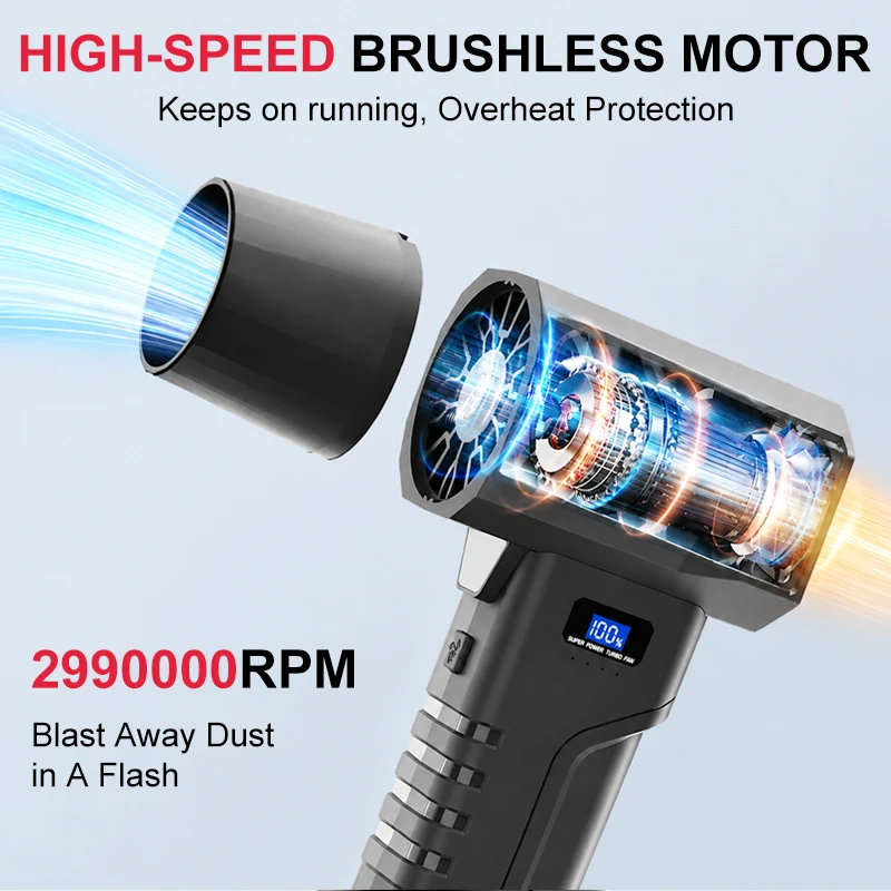 Ventilateur turbo 2990000 tr/m - Diy Electronics Cleaner avis et prix