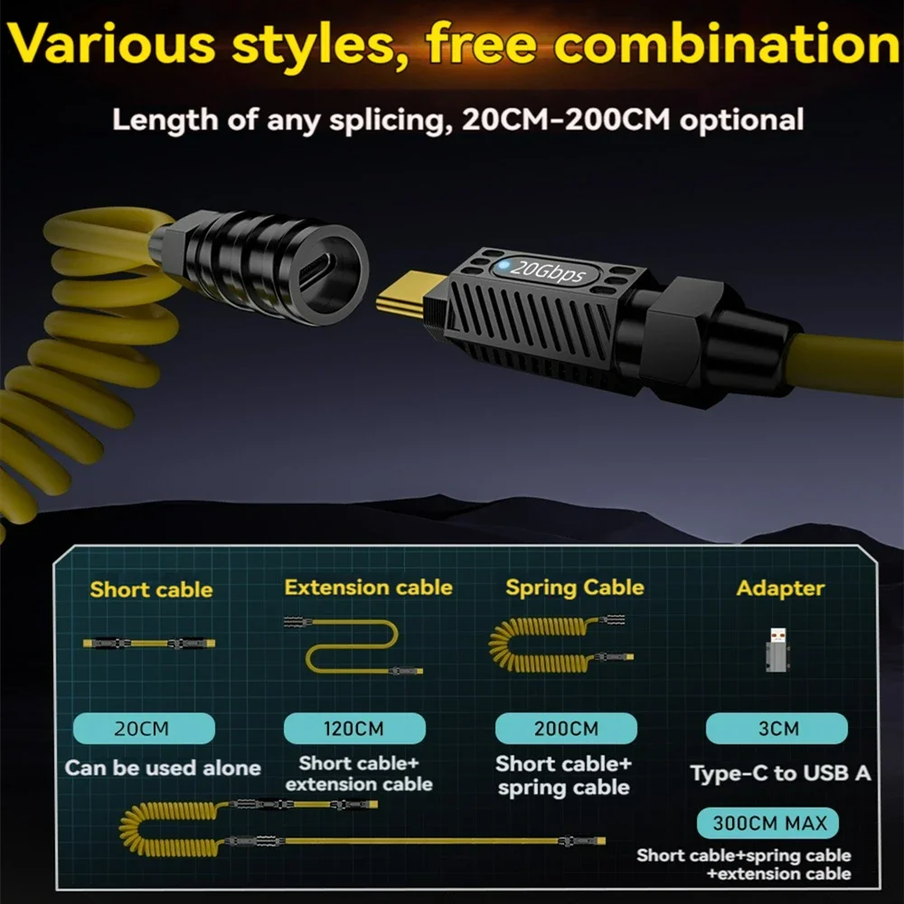 Câble de données USB C Geek 7  - Diy Electronics Websites avis et prix