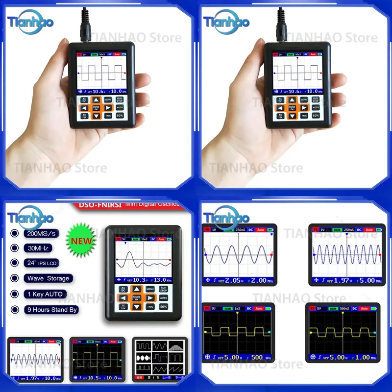 Oscilloscope numérique portabl - Oscilloscope Dso Mini avis et prix