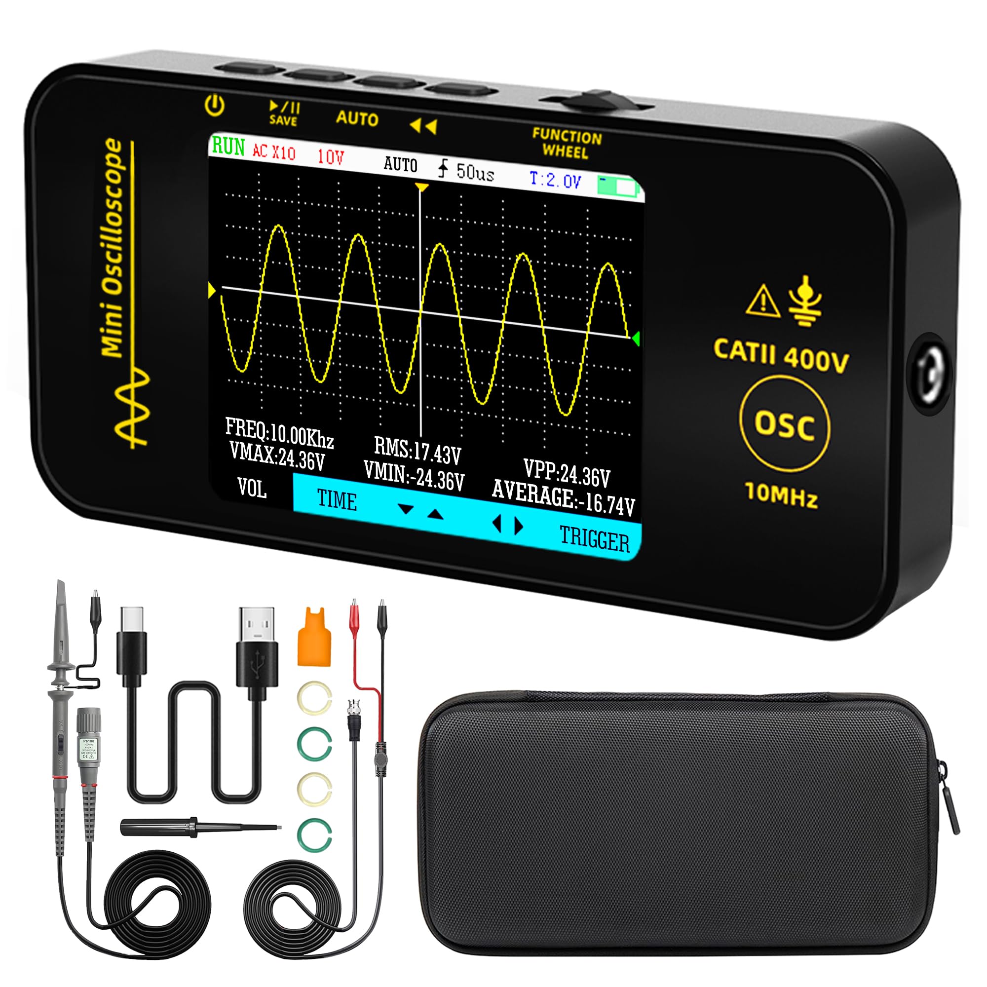 Oscilloscope numérique miniatu - Oscilloscope Dso Mini avis et prix