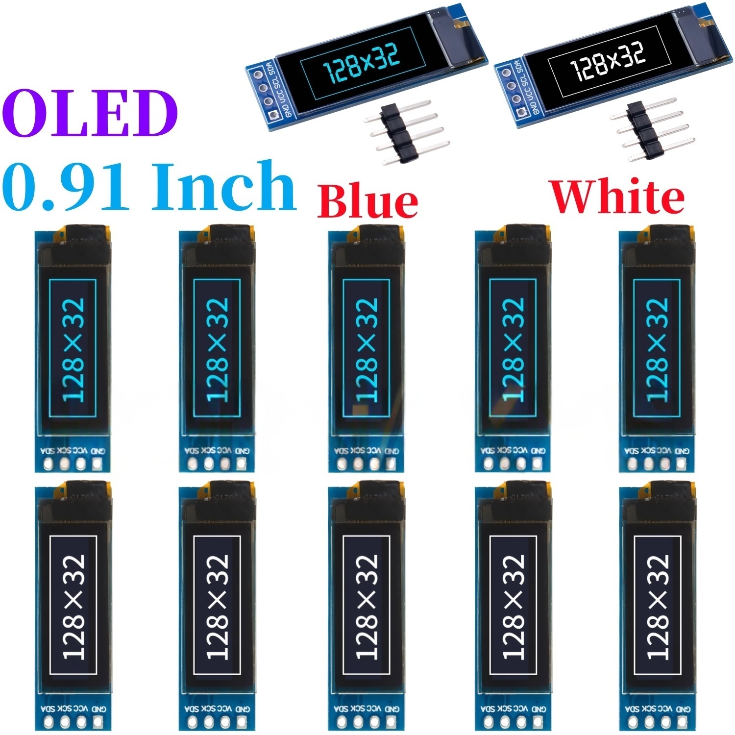XZG 1-20PCS Écran OLED LCD 0,9 - Arduino Diy Electronics avis et prix