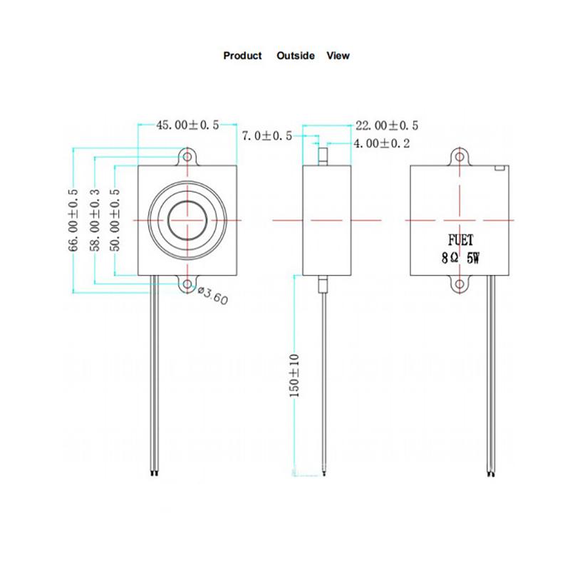 Mini haut-parleur encastré 4,5 - Diy Electronics Audio avis et prix